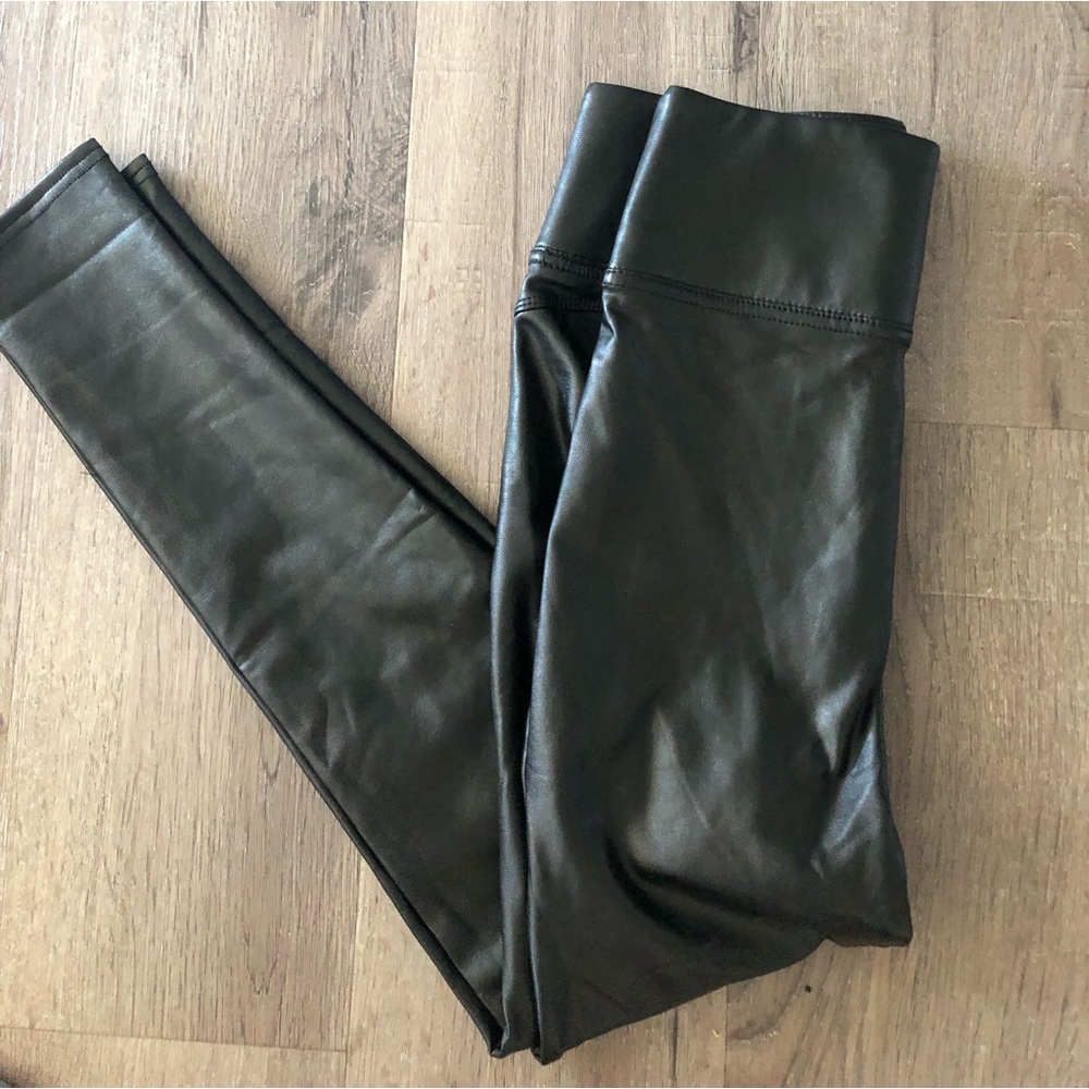 Vince Camuto Leather Leggings